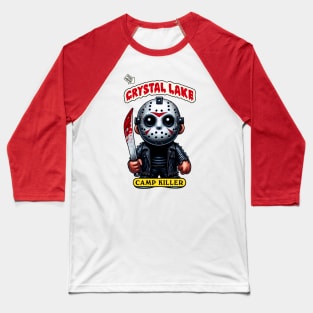 Crystal Lake Killer Baseball T-Shirt